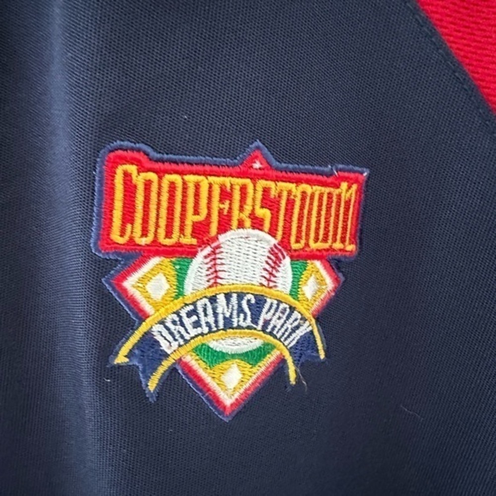 Cooperstown Dreams Park Polo Shirt Large Blue Baseball‎ Golf Authentic Mens - Picture 2 of 6